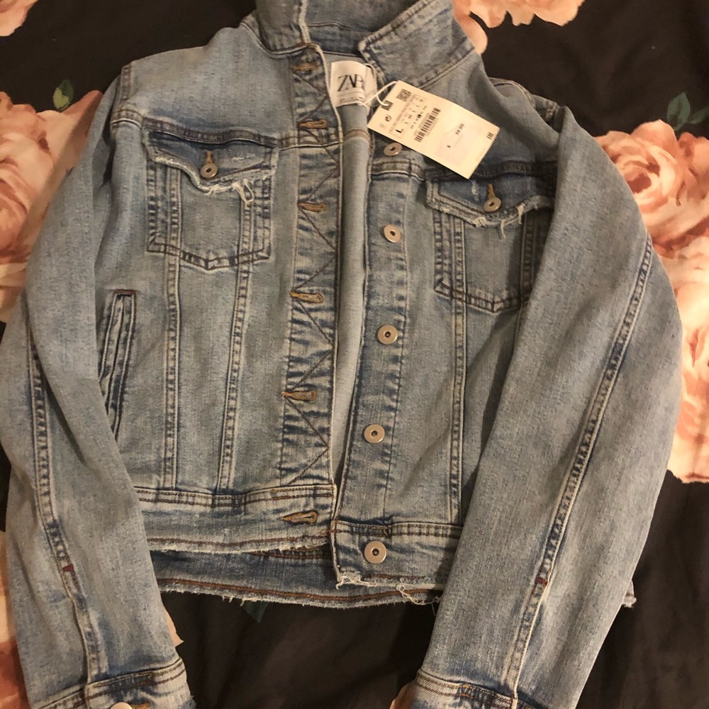 jean jacket from ZARA